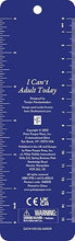 Load image into Gallery viewer, I Can&#39;t Adult Today Beaded Bookmark
