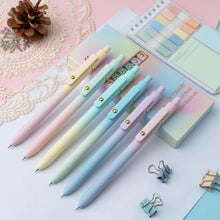 Load image into Gallery viewer, Pretty Gel Pens 0.5mm Quick Dry Black Ink Pens Fine Point Smooth 6 Pcs
