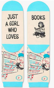 Zmart Funny Socks for Book Lovers
