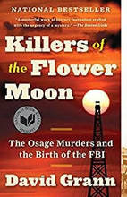 Load image into Gallery viewer, Killers of the Flower Moon Book Club Bingo Set
