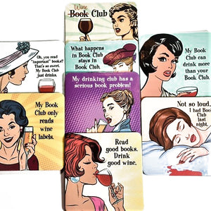 Book Club Coasters (8-piece Set)