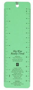 She Believed She Could, but She Was Tired Beaded Bookmark