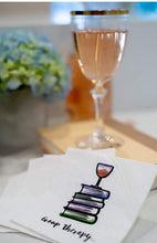 Load image into Gallery viewer, &quot;Group Therapy&quot; Cocktail 3-Ply Paper Party Napkins for Book Club 30 Pk,
