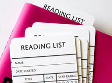 Load image into Gallery viewer, Reading List Tracker Bookmark
