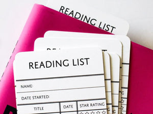 Reading List Tracker Bookmark
