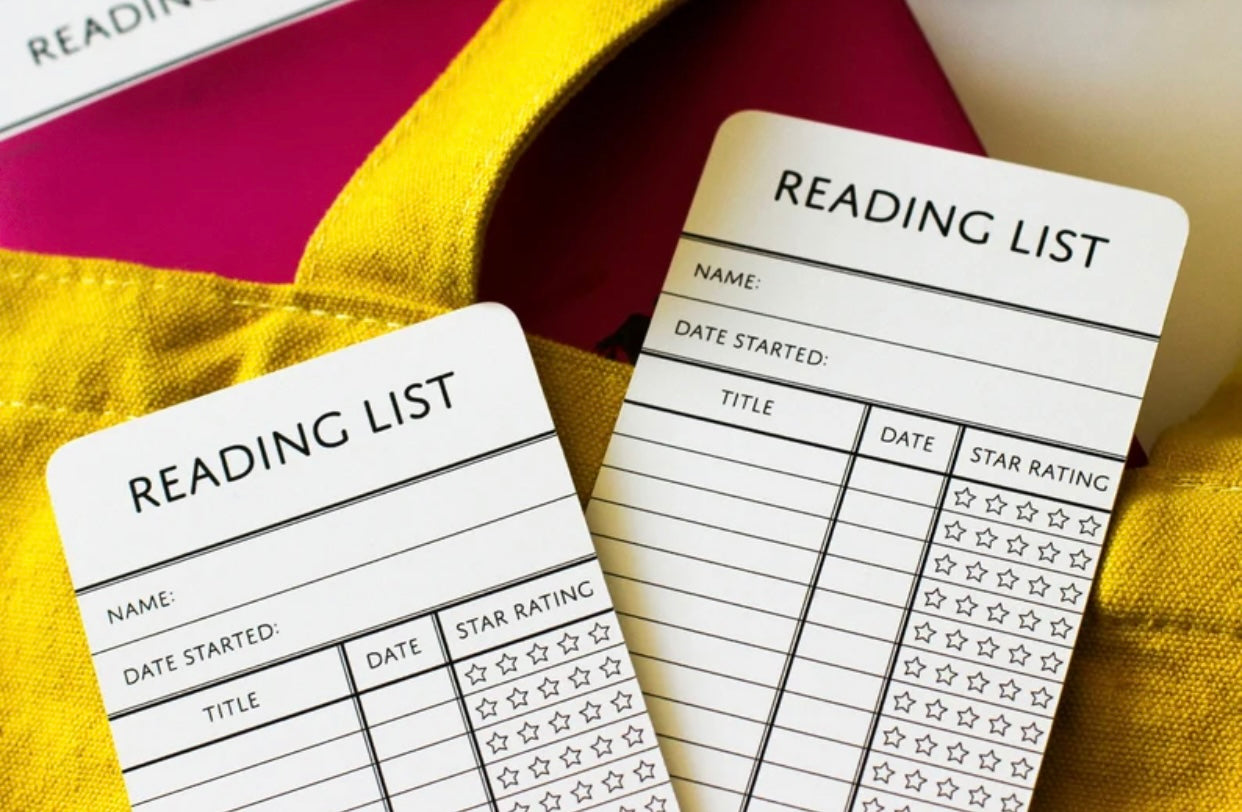 ROWDY ROBIN Book Tracker Bookmark - Stainless Steel Double-Sided Reading Log, 28 Book Spines, Includes Fine-Tip Marker - View #4