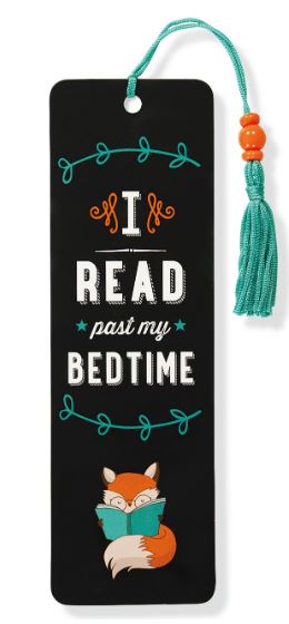 I Read Past My Bedtime Beaded Bookmark