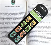Load image into Gallery viewer, Sloths i-clips magnetic page markers make a fun way to mark your place! Bookmark is perfect for a book club prize!  i-clips can be used as secure bookmarks, magnets, paper clips, and more. Each i-clip is 3/4 inches wide by 1 inch high folded.
