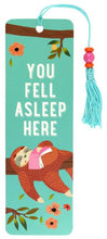 Load image into Gallery viewer, You Fell Asleep Here Beaded Bookmark
