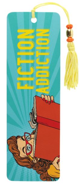 Fiction Addiction Beaded Bookmark